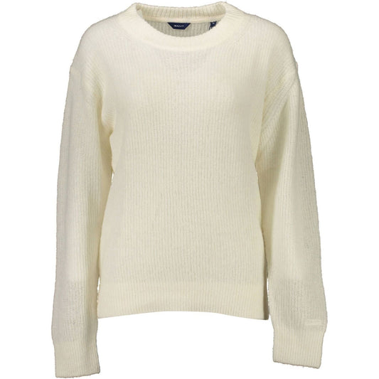 Gant White Wool Women Sweater Gant