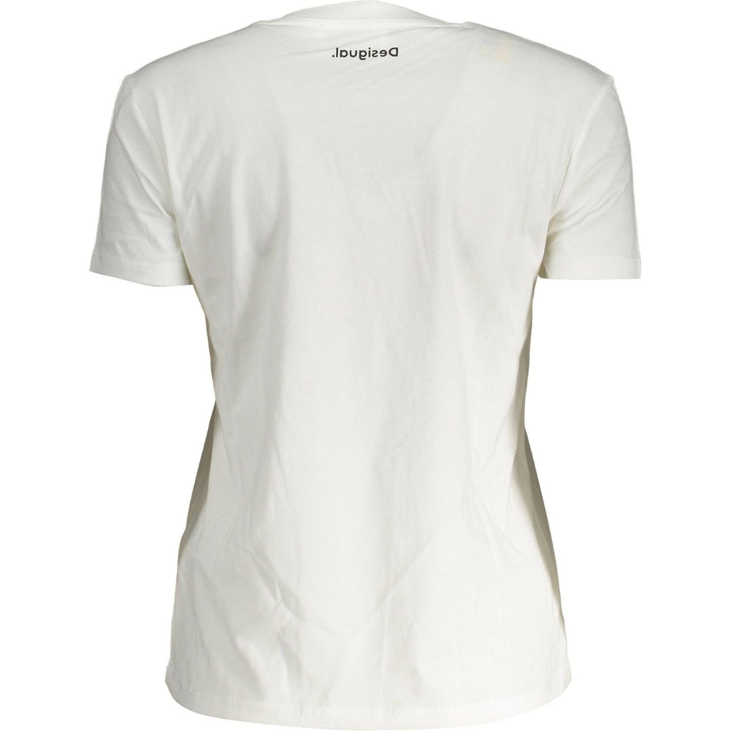 Desigual White Cotton Women's Top Desigual