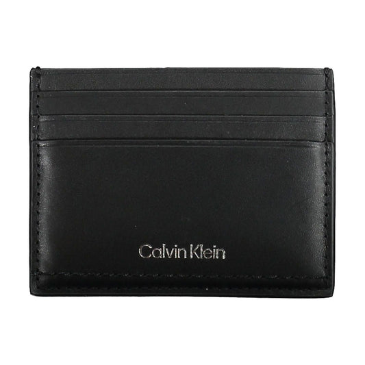 Calvin Klein Black Leather Men Wallet Calvin Klein