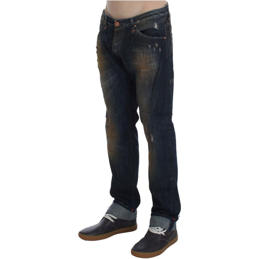 Acht Elegant Straight Fit Men's Denim Jeans Acht