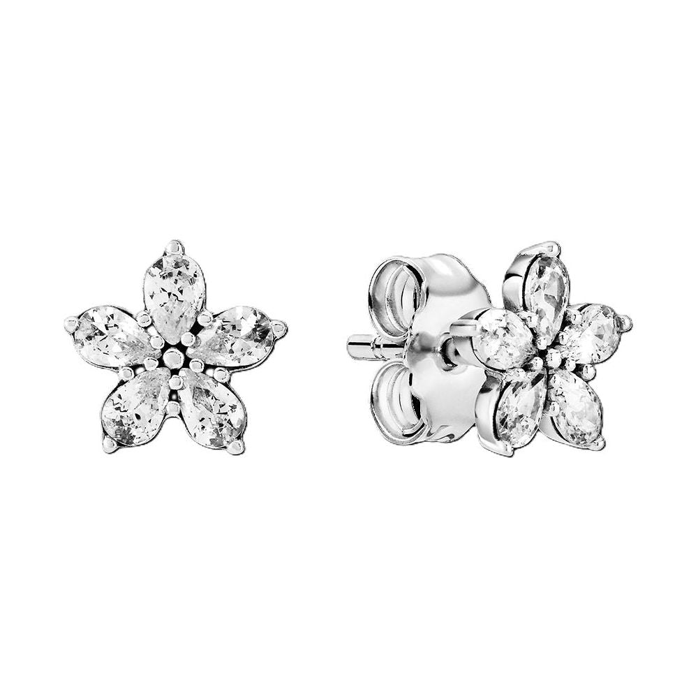 PANDORA JEWELS Mod. SPARKLING SNOWFLAKE Earrings PANDORA