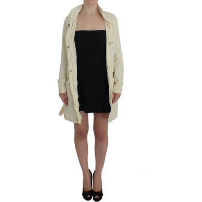 P.A.R.O.S.H. Beige Weather Proof Trench Jacket Coat