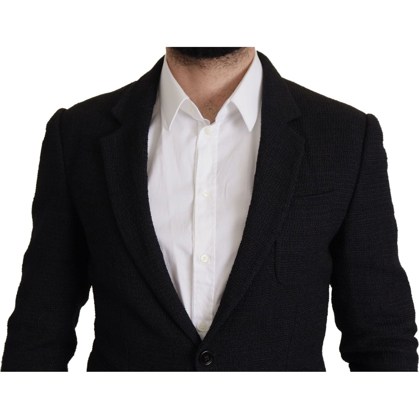 Dolce & Gabbana Elegant Single Breasted Wool Blazer Dolce & Gabbana