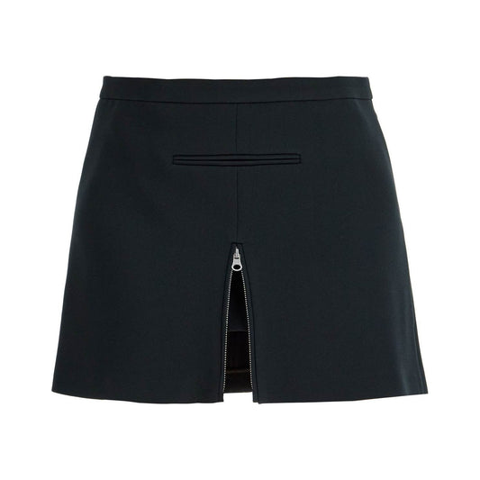 Courreges twill mini skirt with zipper Skirts Courreges