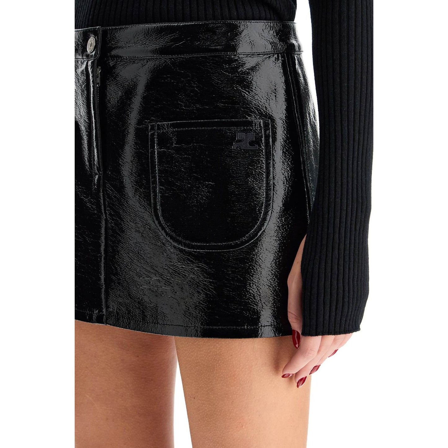 Courreges mini skirt with pockets Skirts Courreges