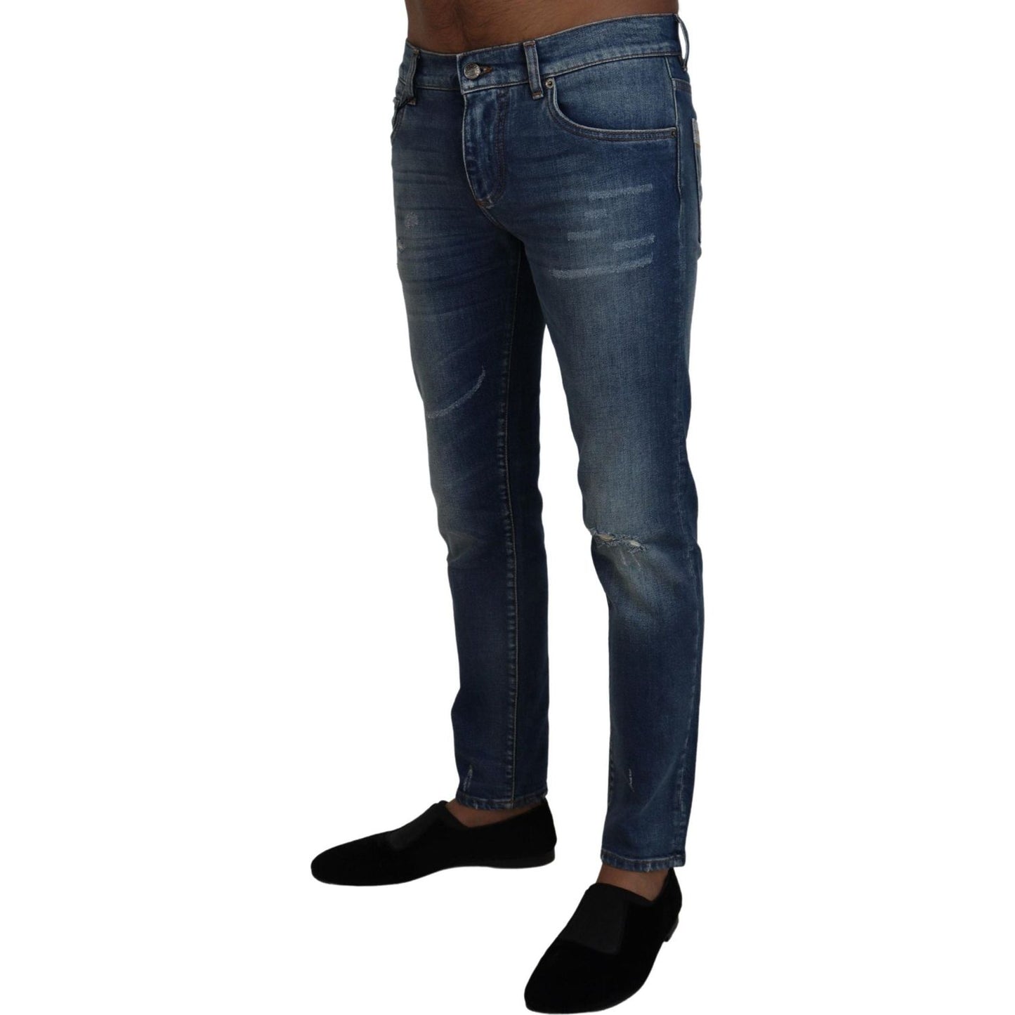 Dolce & Gabbana Elegant Slim Fit Italian Denim Jeans Dolce & Gabbana