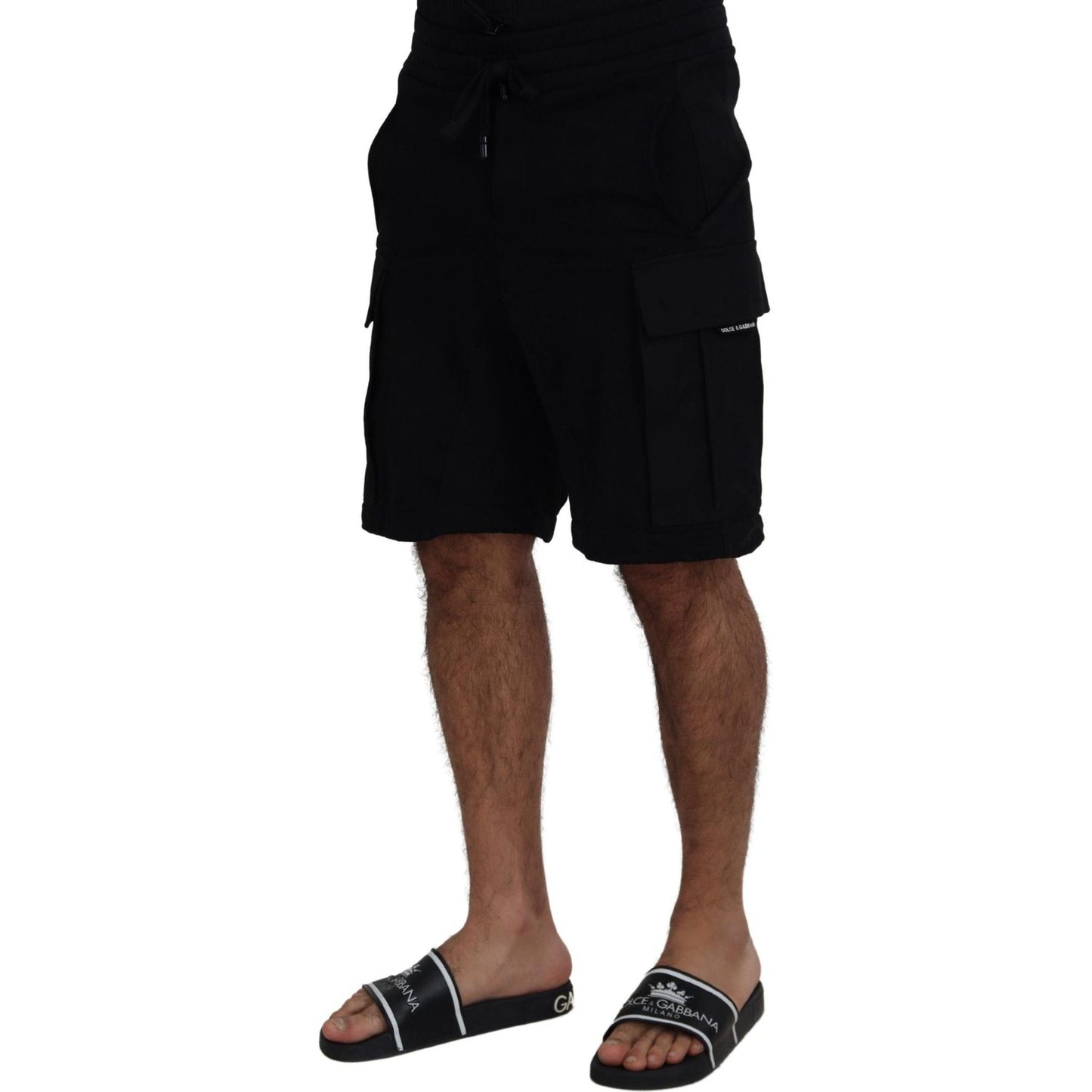 Dolce & Gabbana Elevate Your Summer: Classic Black Bermuda Shorts Shorts Dolce & Gabbana