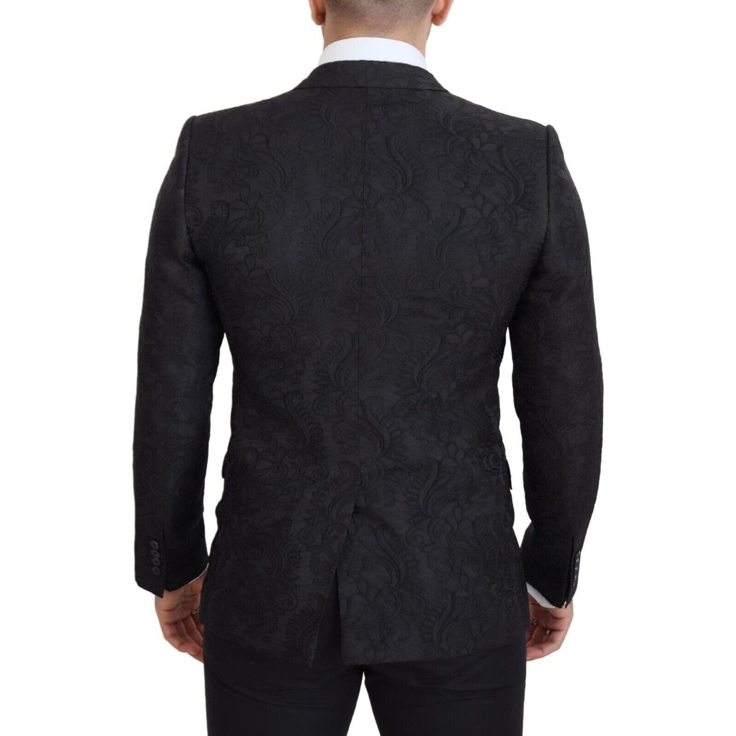 Dolce & Gabbana Elegant Slim Fit Peak Lapel Blazer Dolce & Gabbana