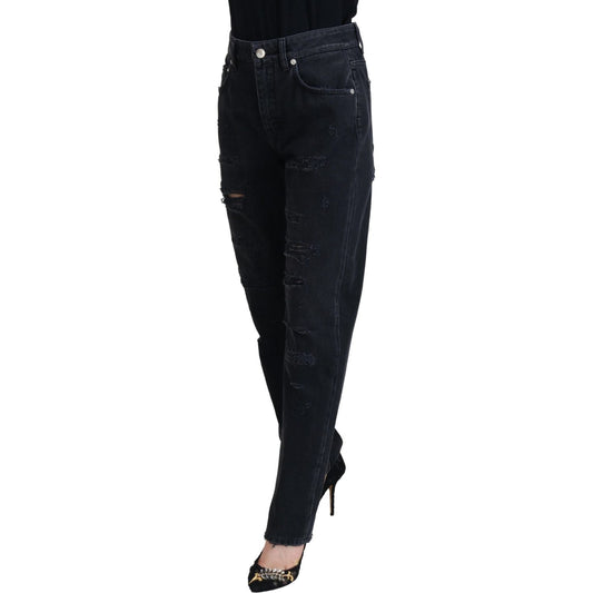 Dolce & Gabbana Chic Black Denim Pants - Elevate Your Wardrobe Dolce & Gabbana