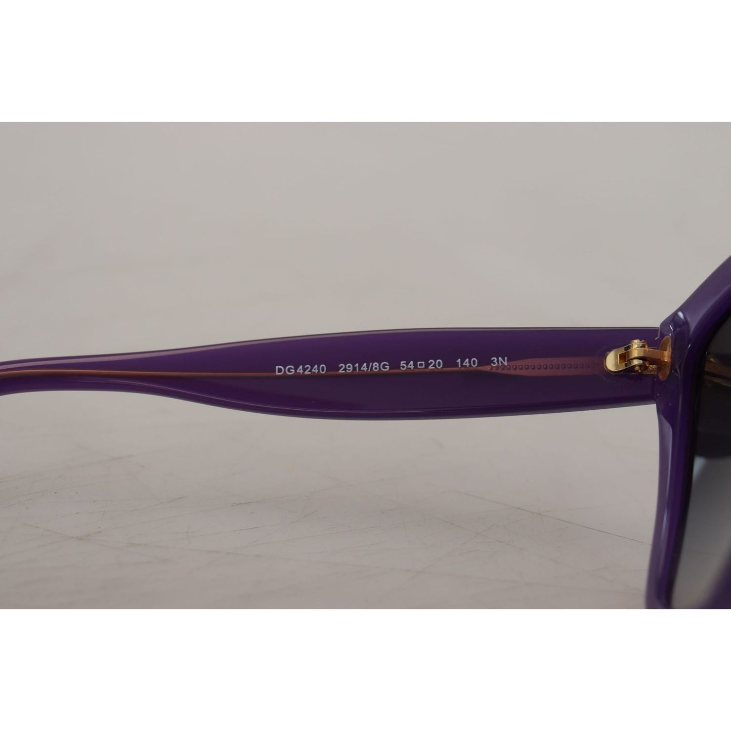 Dolce & Gabbana Elegant Purple Gradient Lens Sunglasses Dolce & Gabbana