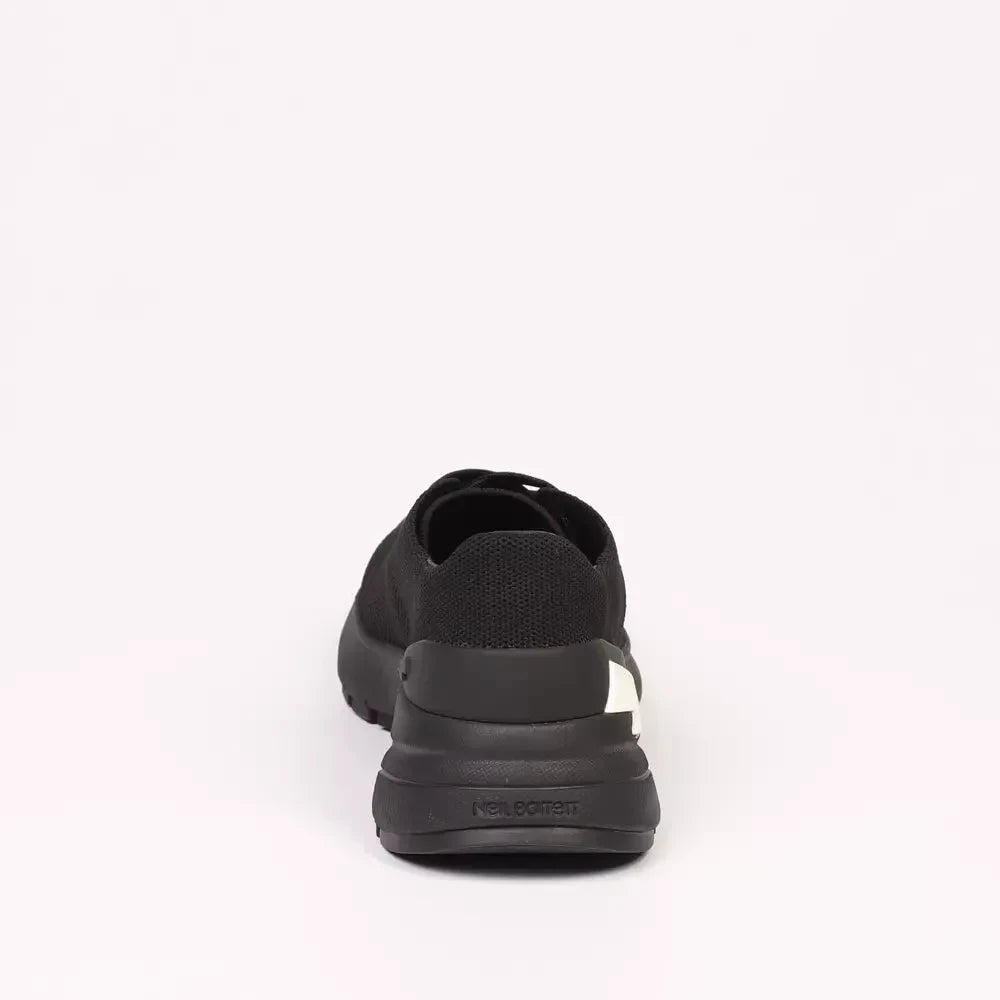 Neil Barrett Black Textile Men Sneaker Neil Barrett