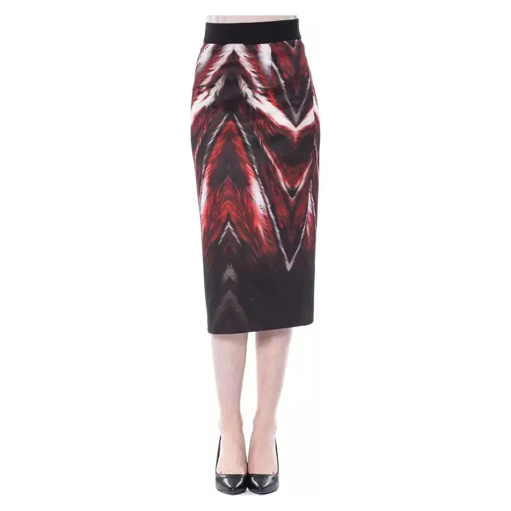 BYBLOS Multicolor Polyester Women Pencil Skirt
