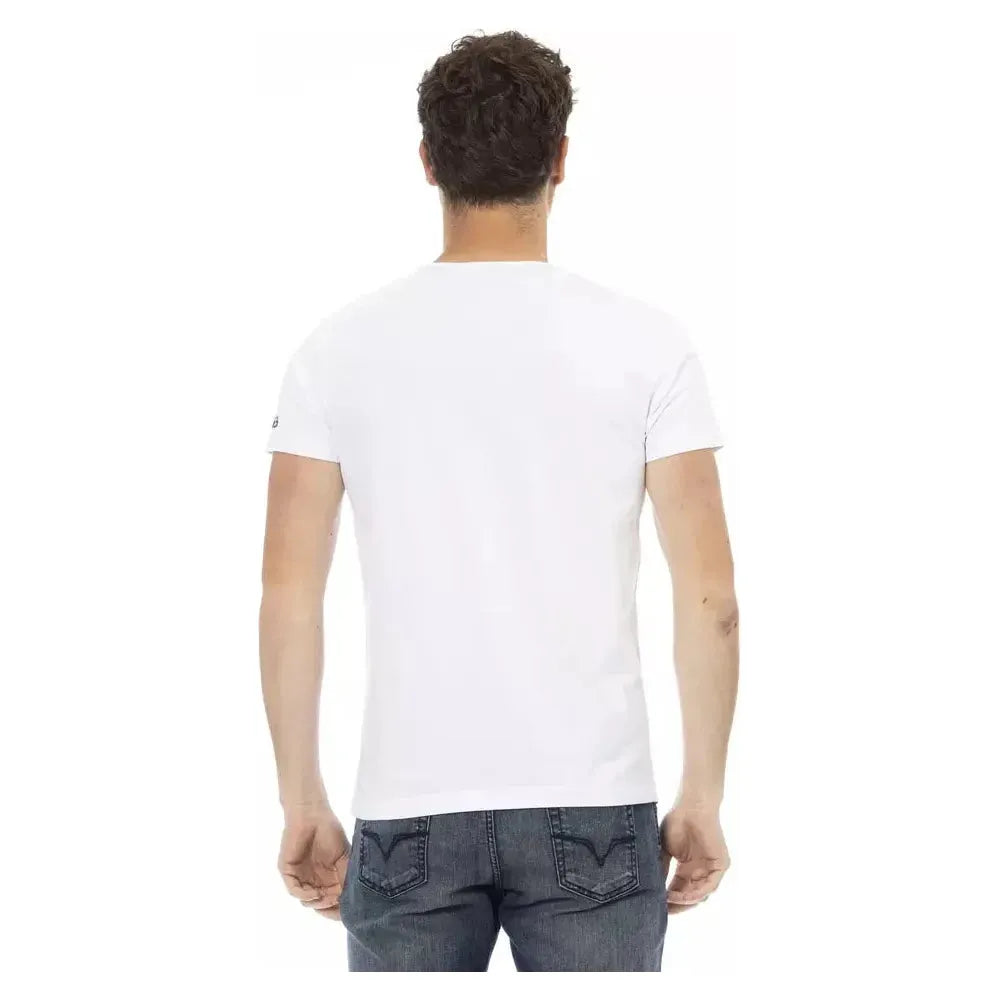 Trussardi Action White Cotton Men's T-Shirt