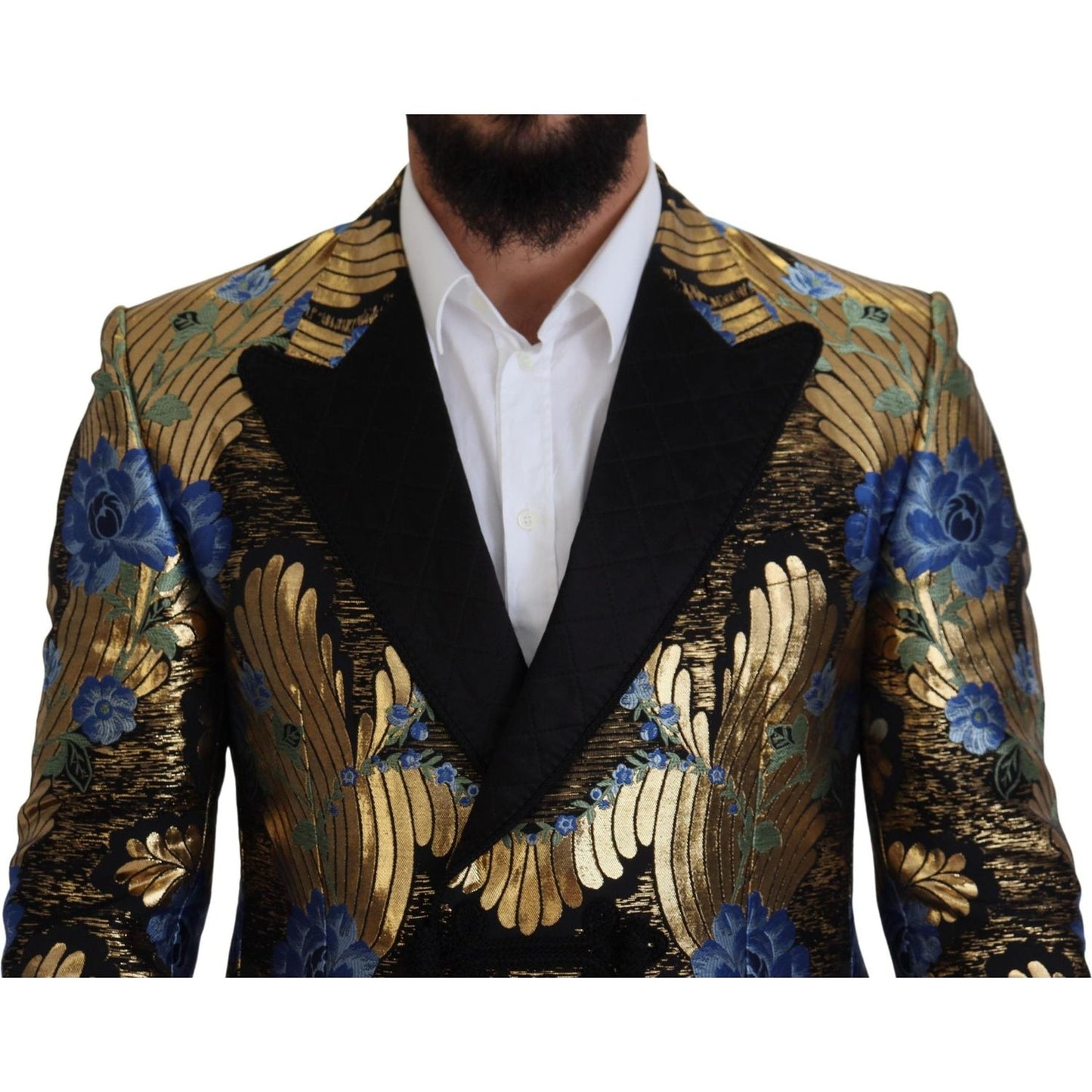 Dolce & Gabbana Elegant Floral Evening Party Blazer Dolce & Gabbana