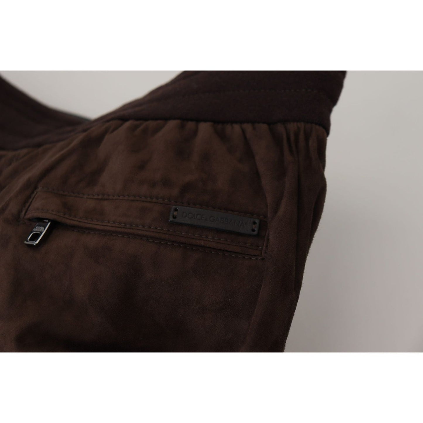 Dolce & Gabbana Stunning Authentic Jogger Pants in Brown Dolce & Gabbana