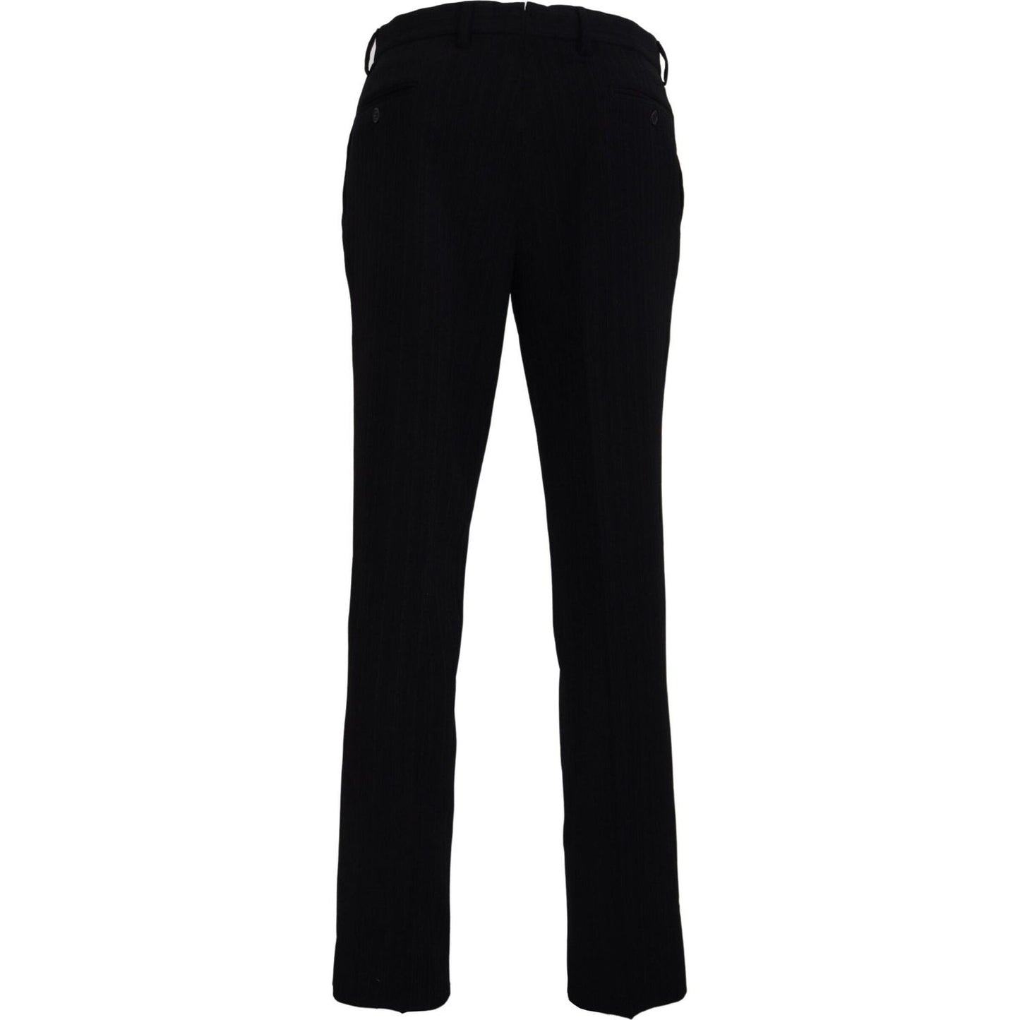 BENCIVENGA Elegant Black Italian Designer Pants BENCIVENGA