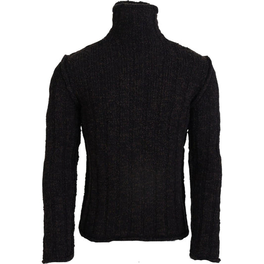 Dolce & Gabbana Elegant Turtleneck Wool-Blend Sweater Dolce & Gabbana