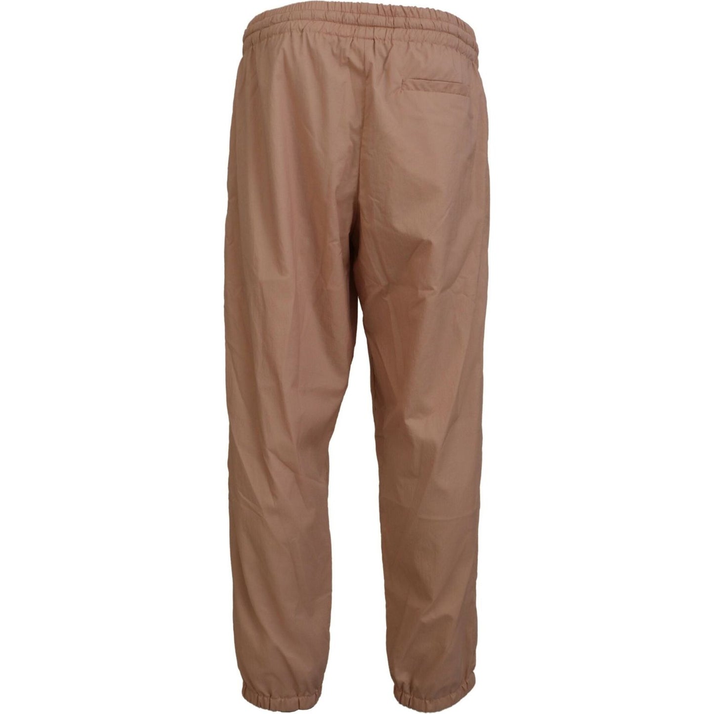 Dolce & Gabbana Elegant Peach Casual Sweatpants Dolce & Gabbana