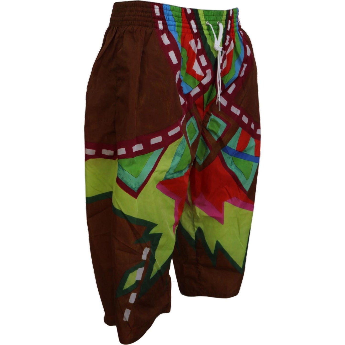 Dsquared² Exclusive Multicolor Printed Swim Shorts Dsquared²