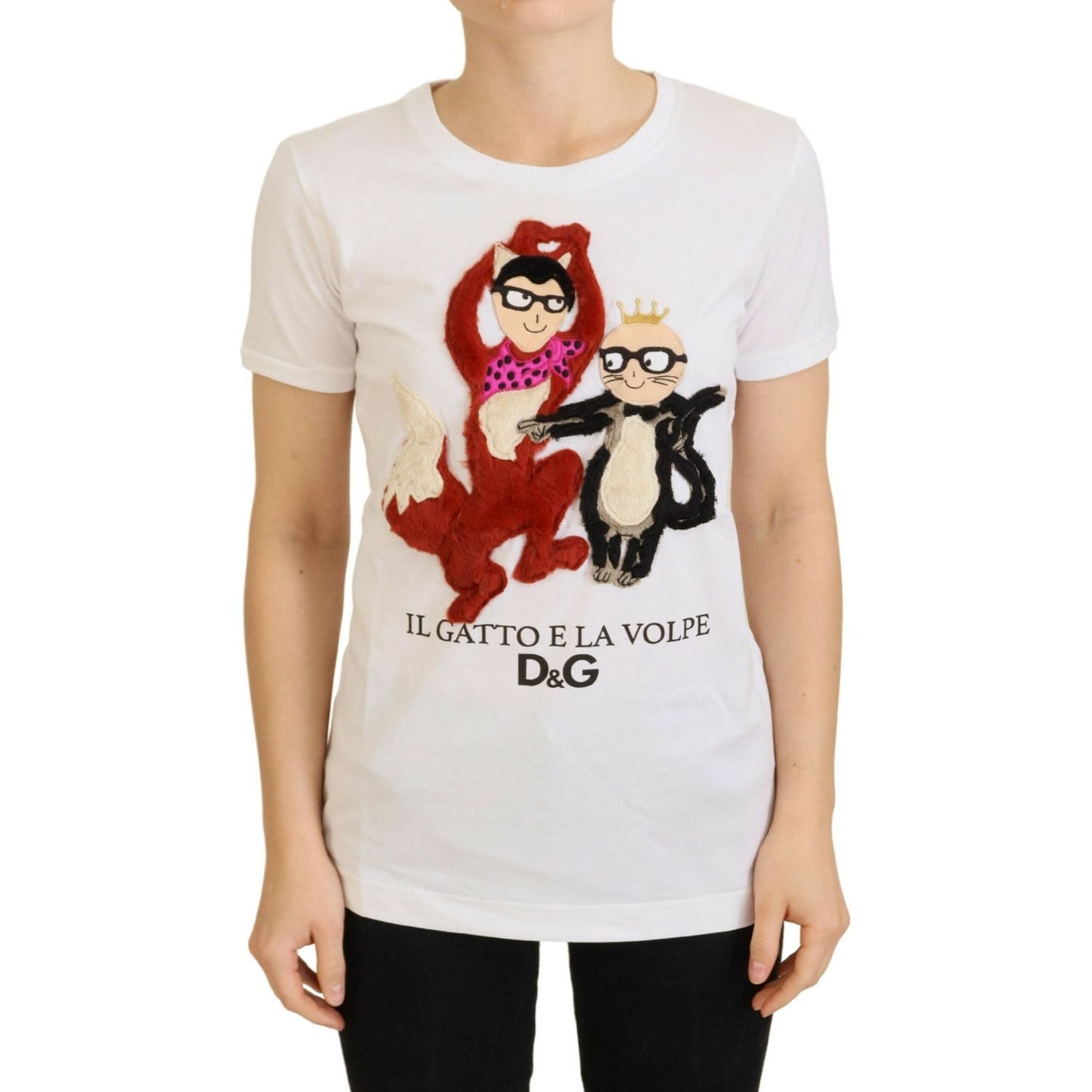 Dolce & Gabbana Iconic Prints Designer Cotton Tee Dolce & Gabbana