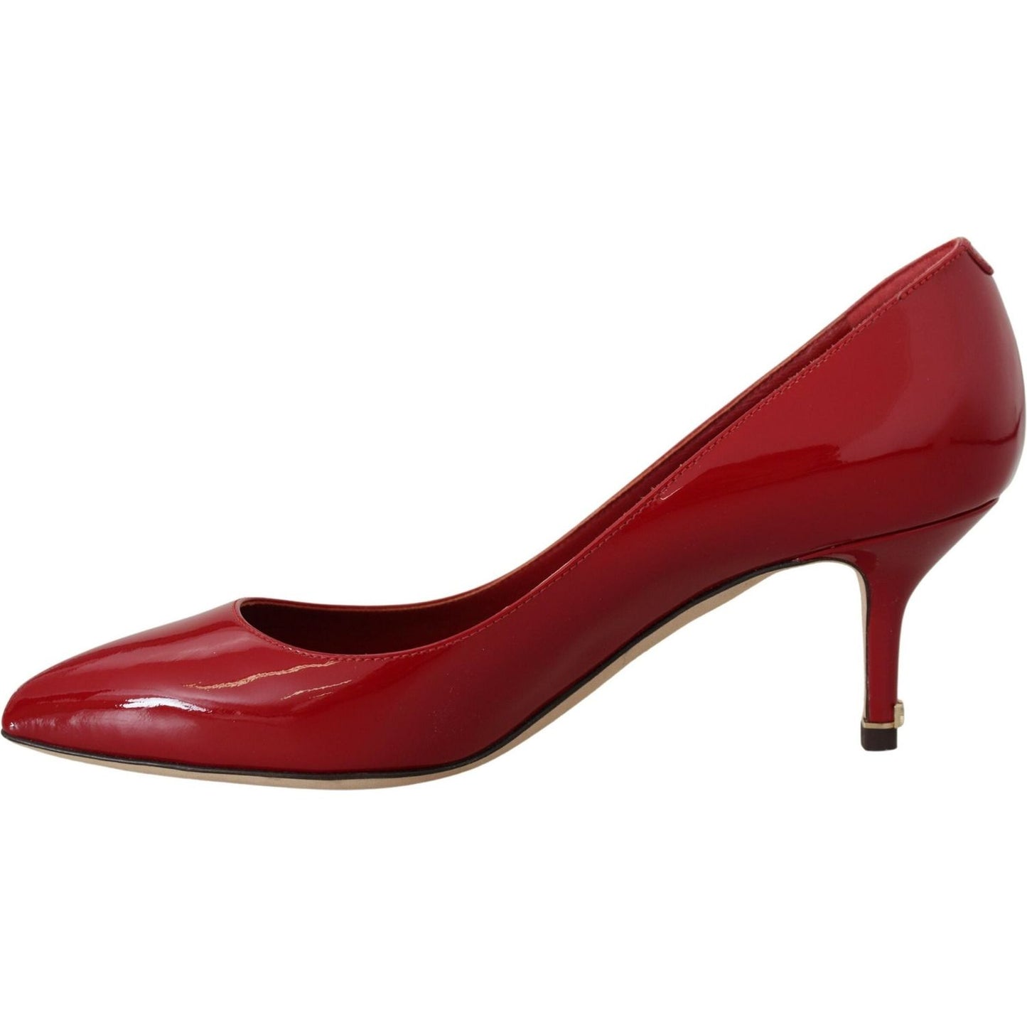 Dolce & Gabbana Exquisite Red Patent Leather Pumps Dolce & Gabbana