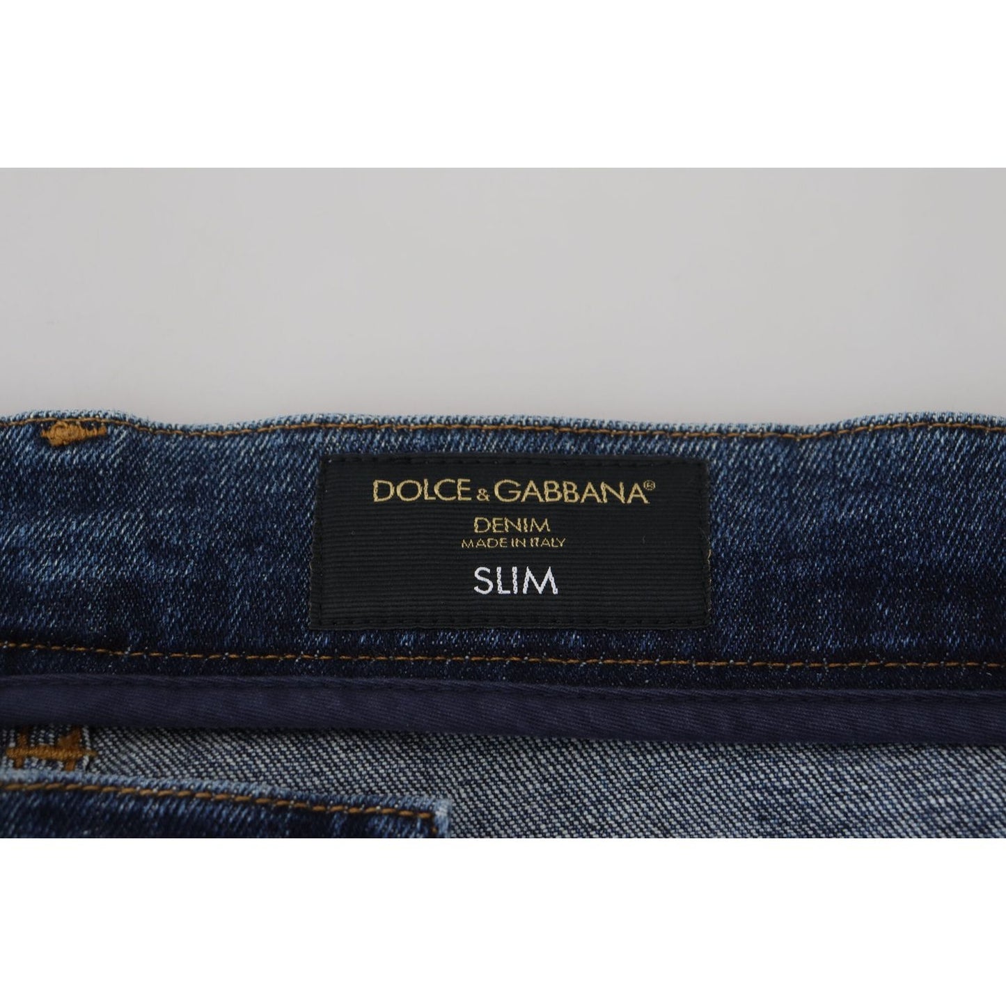 Dolce & Gabbana Elegant Skinny Blue Jeans Dolce & Gabbana