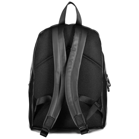 Calvin Klein Black Polyester Men Backpack Calvin Klein