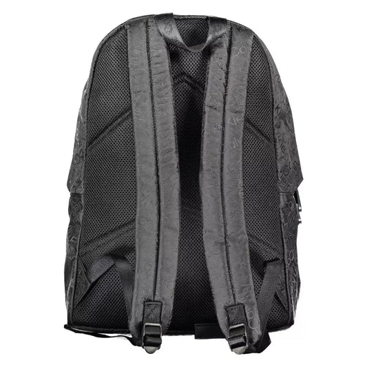 Calvin Klein Black Polyester Men Backpack Calvin Klein