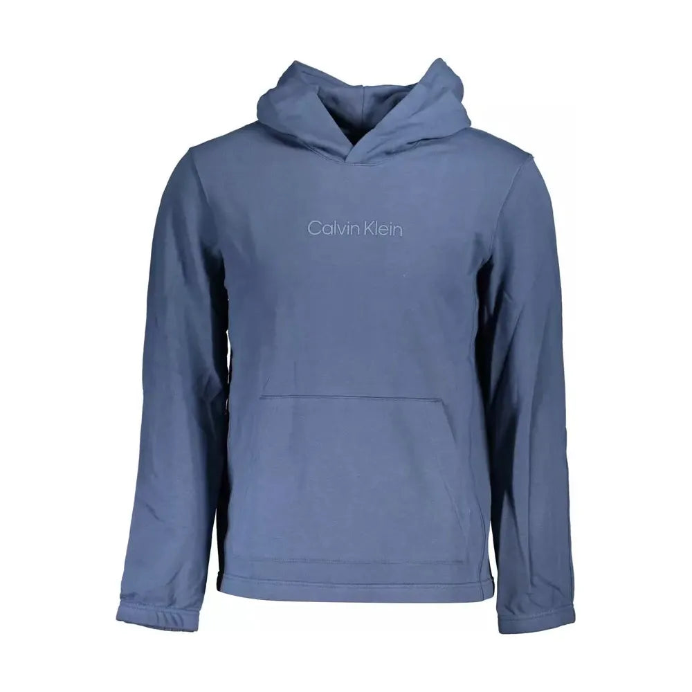 Calvin Klein Blue Cotton Men Sweater Calvin Klein