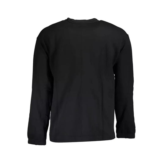 Calvin Klein Black Cotton Men Sweater Calvin Klein