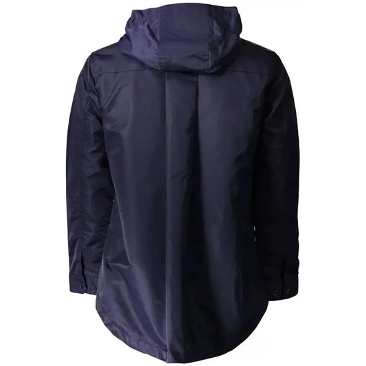 Gant Blue Nylon Men Jacket Gant