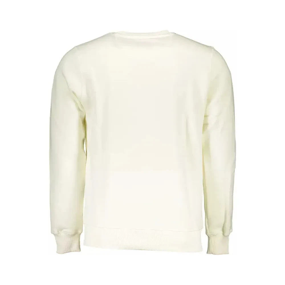 North Sails White Cotton Men Sweater North Sails