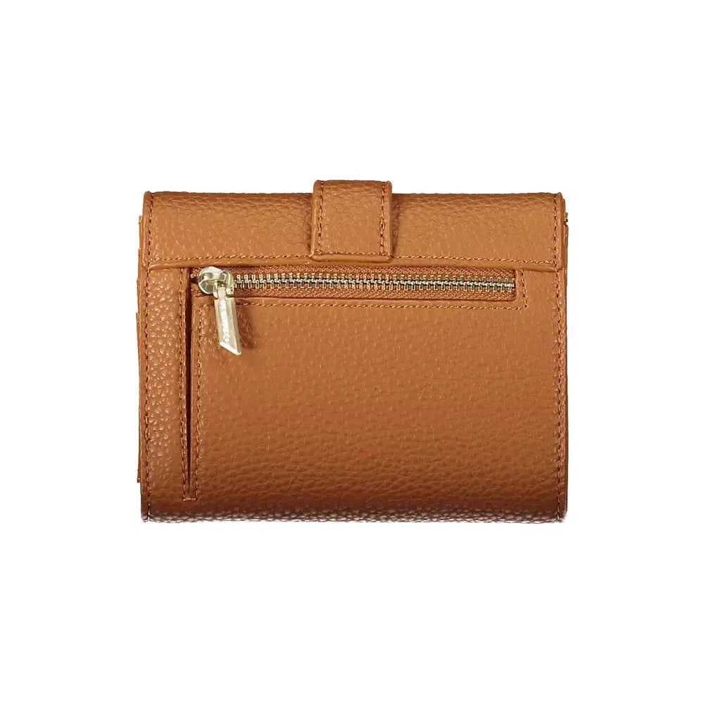 Calvin Klein Brown Polyester Women Wallet Calvin Klein