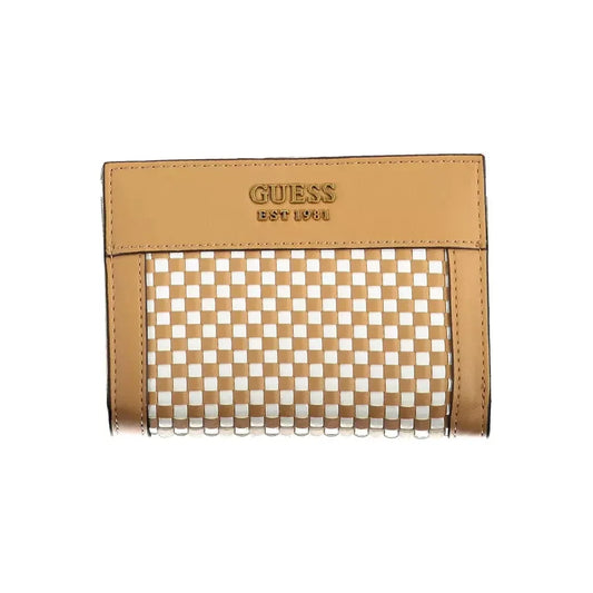 Guess Jeans Brown Polyethylene Women Wallet Guess Jeans