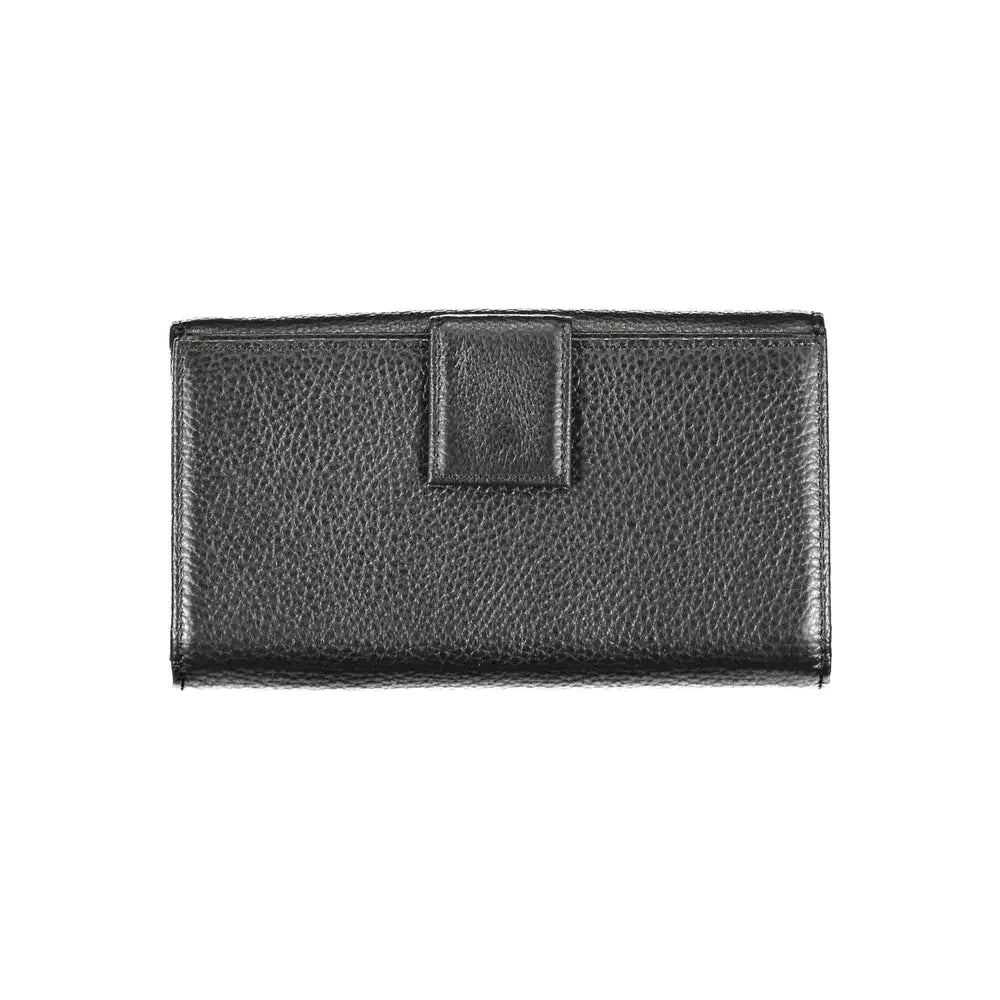 Coccinelle Black Leather Women Wallet Coccinelle