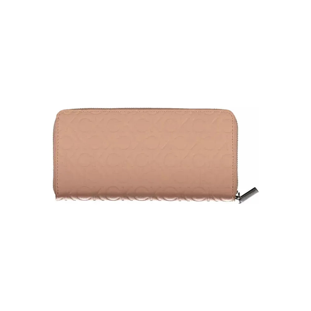 Calvin Klein Pink Polyester Women Wallet Calvin Klein