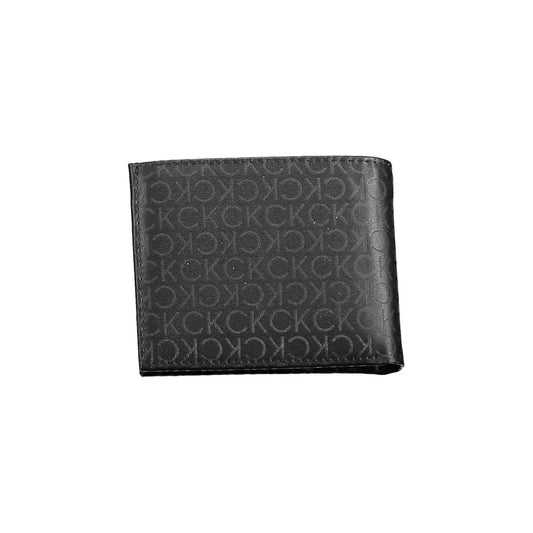 Calvin Klein Black Polyester Men Wallet Calvin Klein