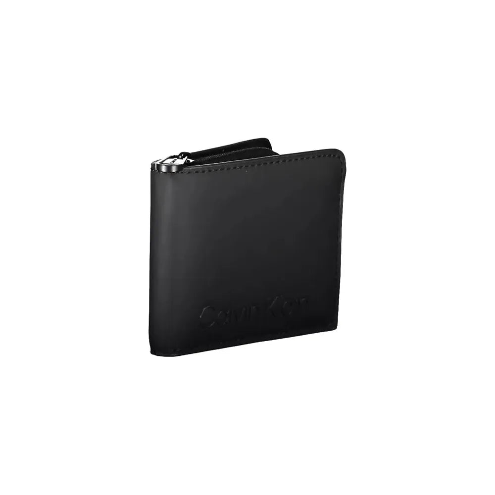 Calvin Klein Black Leather Men Wallet Calvin Klein