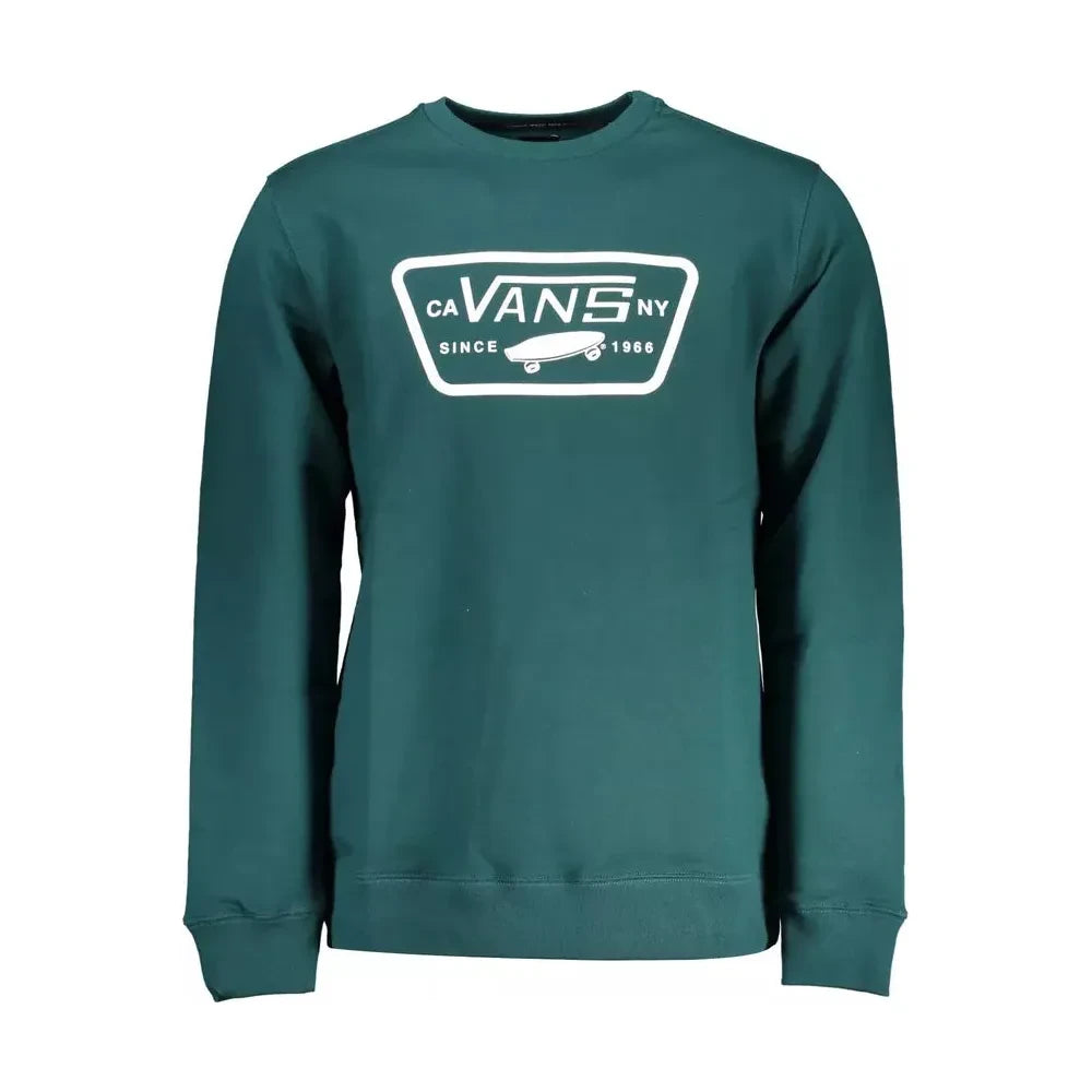 Vans Green Cotton Men Sweater Vans