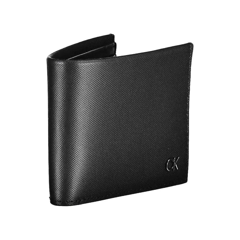 Calvin Klein Black Leather Men Wallet Calvin Klein