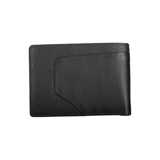 Piquadro Black Leather Mens Wallet Piquadro