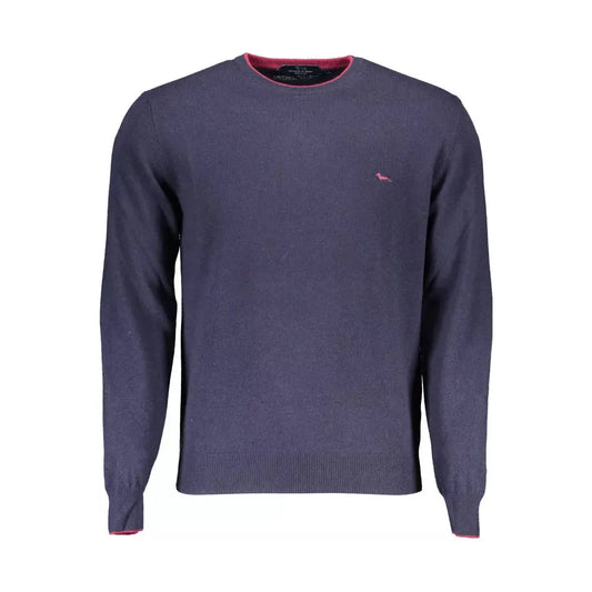 Harmont & Blaine Blue Wool Men Sweater Harmont & Blaine