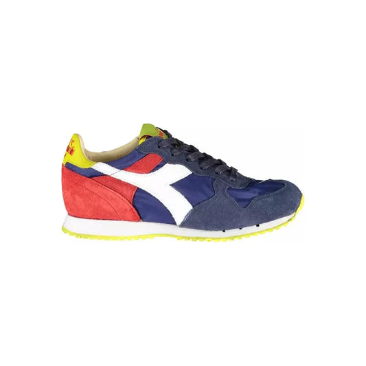 Diadora Blue Leather Women Sneaker Diadora