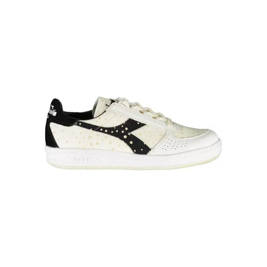 Diadora White Leather Women Sneaker Diadora