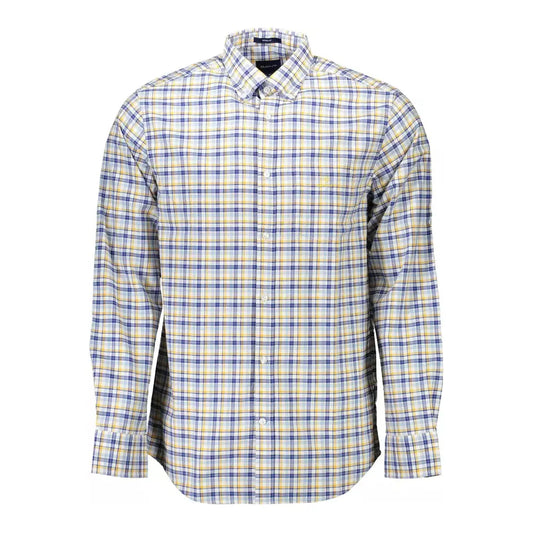 Gant Yellow Cotton Men Shirt