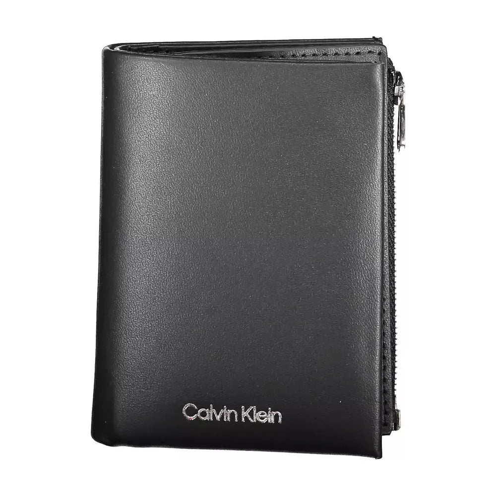 Calvin Klein Black Leather Men Wallet Calvin Klein