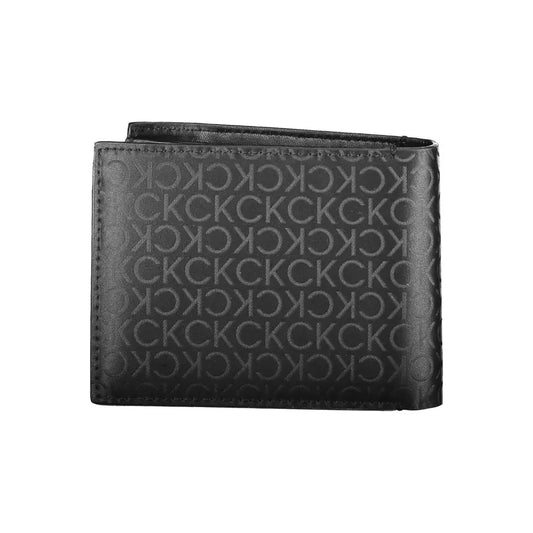 Calvin Klein Black Polyester Men Wallet Calvin Klein