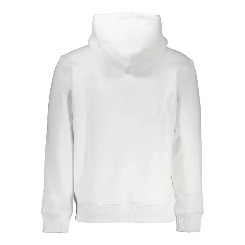 Calvin Klein White Cotton Men Sweater Calvin Klein