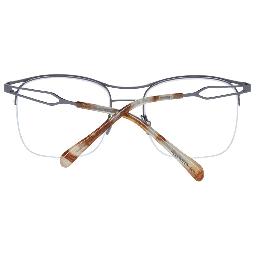Scotch & Soda Gray Metal Glasses (Frames)