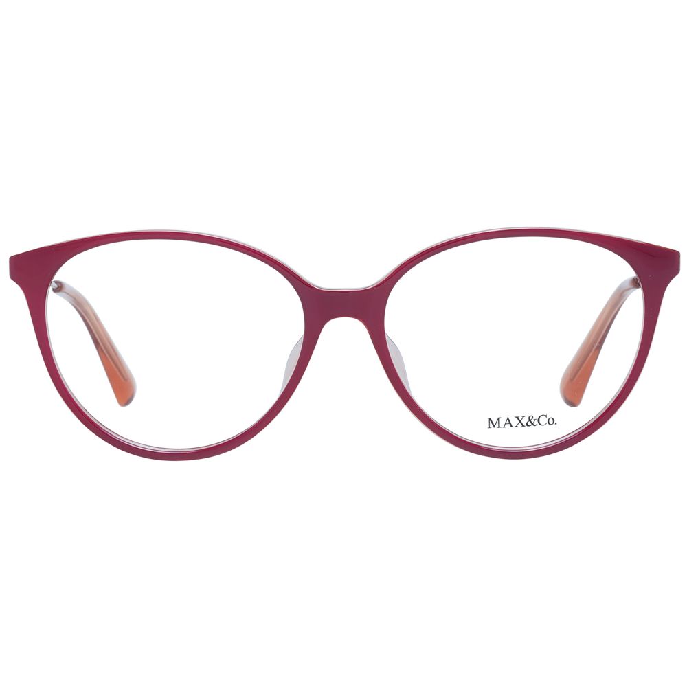Max & Co Burgundy Plastic Glasses (Frames)